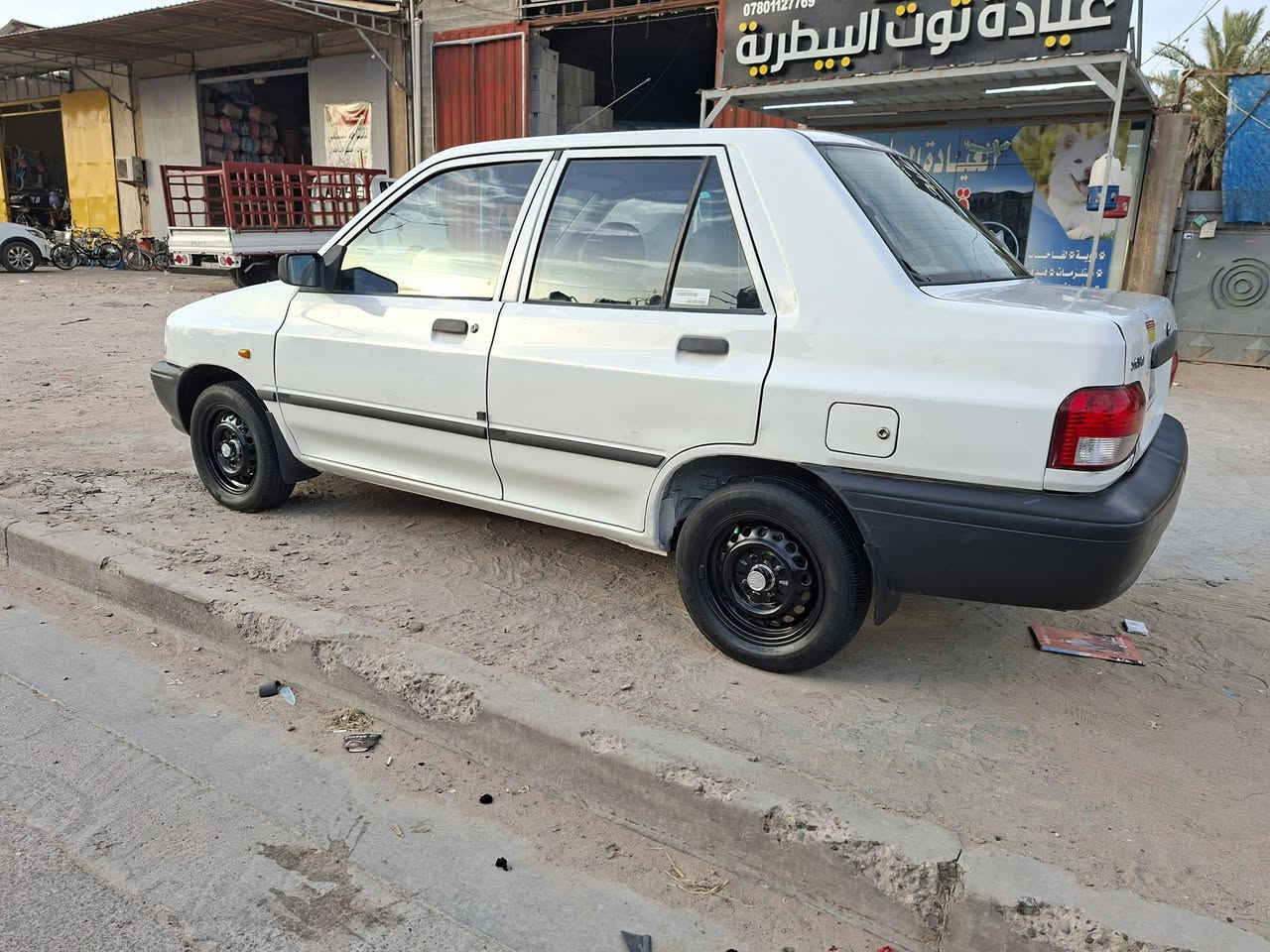 سلام عليكم سايبا موديل 2017 رقم نجف انكليزي سنويه لغايه 30 راعيه جاري كير ومكينه مكفولات تبريد ثلج حداديه جديده كهربائيات كلهه شغاله تخم تاير جديد سنتر لوك شاشه كامره السياره جاهزه علخير مكفوله من ضربه وصبغ وتبديل السعر 44 مكاني كربلاء للستفسار الاتصال برقم***********
