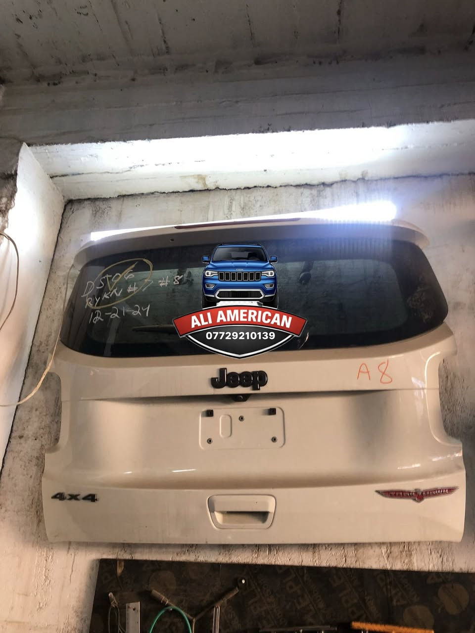 يتوفر قطع غيار جيب رينكيد يتربو 1300
يتوفر توصيل كل العراق 
مركز علي الامريكي لقطع غيار السيارات الامريكية ***********
