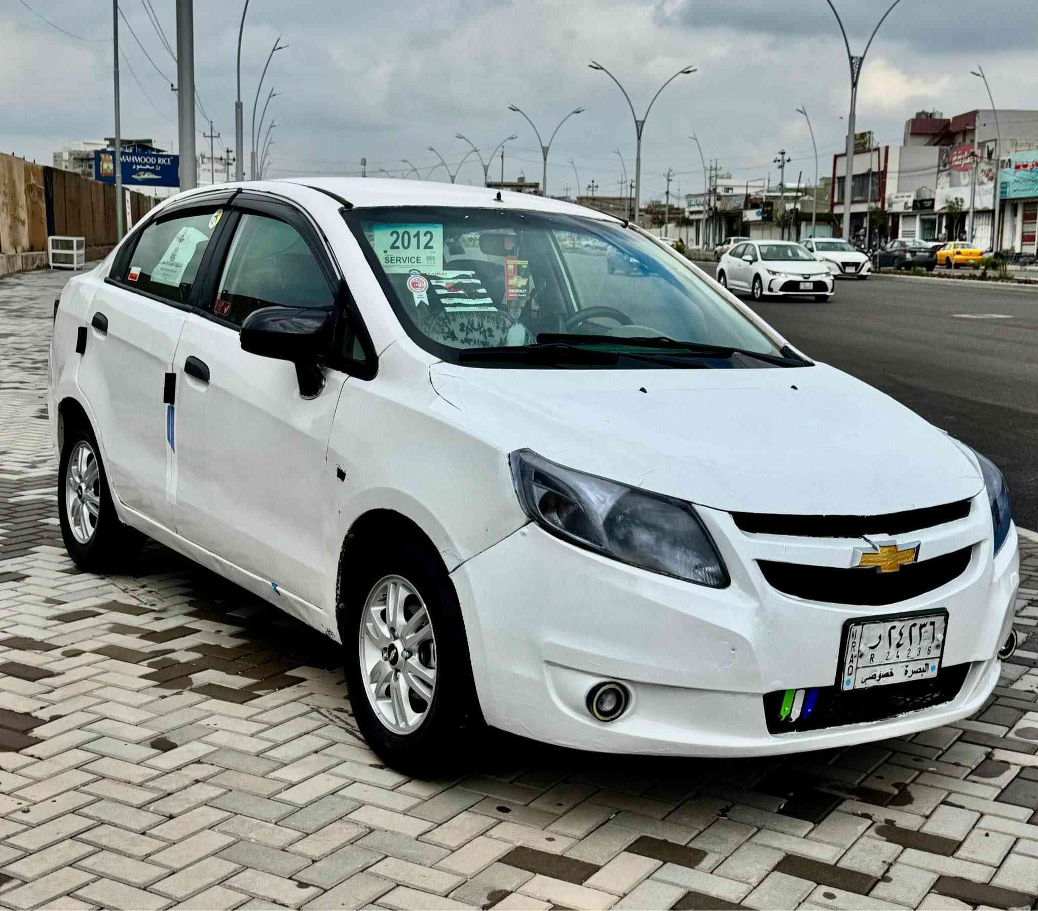 شوفليت سيئل موديل 2012 سنويه عضم عاج شرط وكاله 
صدر جديد 4جام كارباء سعر29$بي شويه مجال مراوس حسب قناعه مكان كركوك 
 ***********
*********** كركوك, العراق
