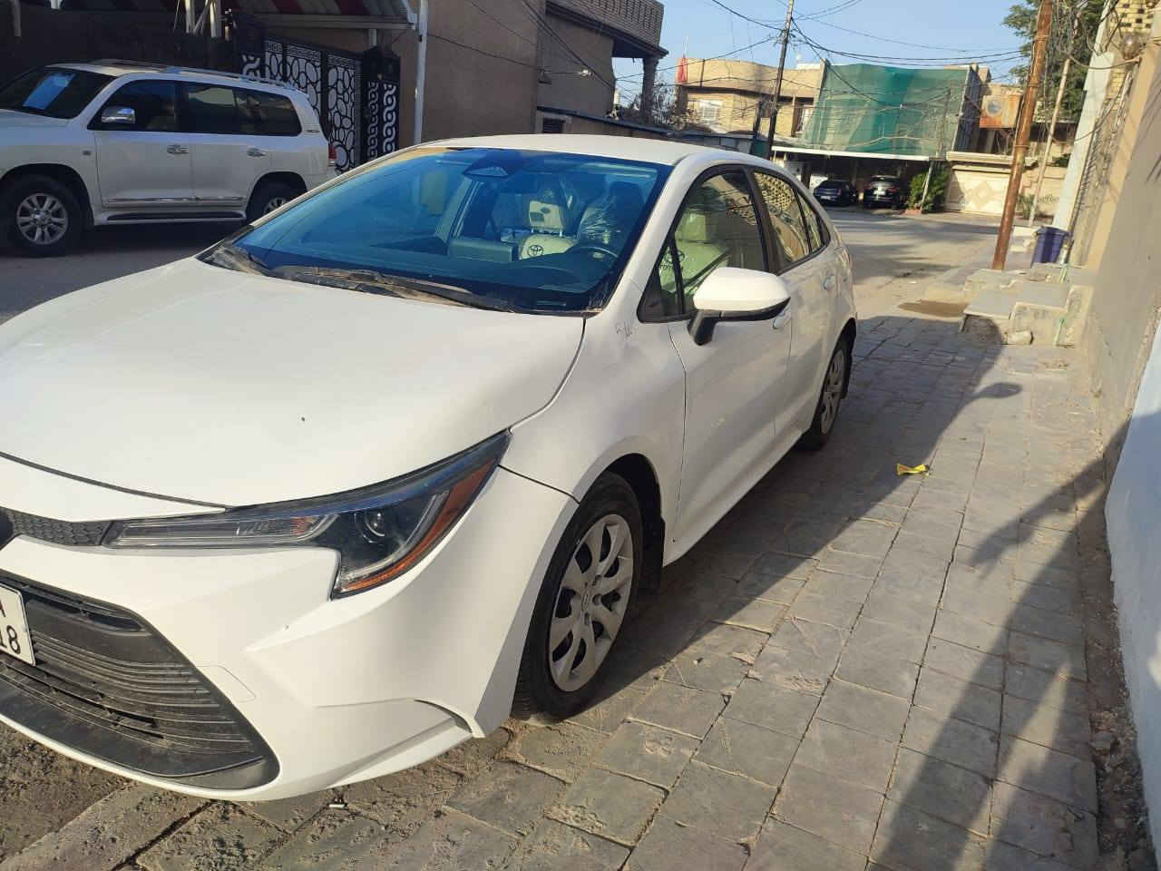 تيوتا كورلا LE 2024 وارد أمريكي 
رقم: نجف شهداء
عداد المسافه : 14 الف mill
حجم المحرك : 4 سلندر 2000 
الضرر : قطعتين تبديل وقطعه صبغ  

المواصفات LE ..
شاشه كار بلي - رادار مانع تصادم امامي
هاند بريك كهرباء - كامره خلفيه - لايت زينون
تحديد مسار - كروز سرعه - قياده اليه 
السياره جدا نضيفه  
✍🏻السعر 158 ورقه للاستفسار الاتصال
 ***********
العنوان / نجف
