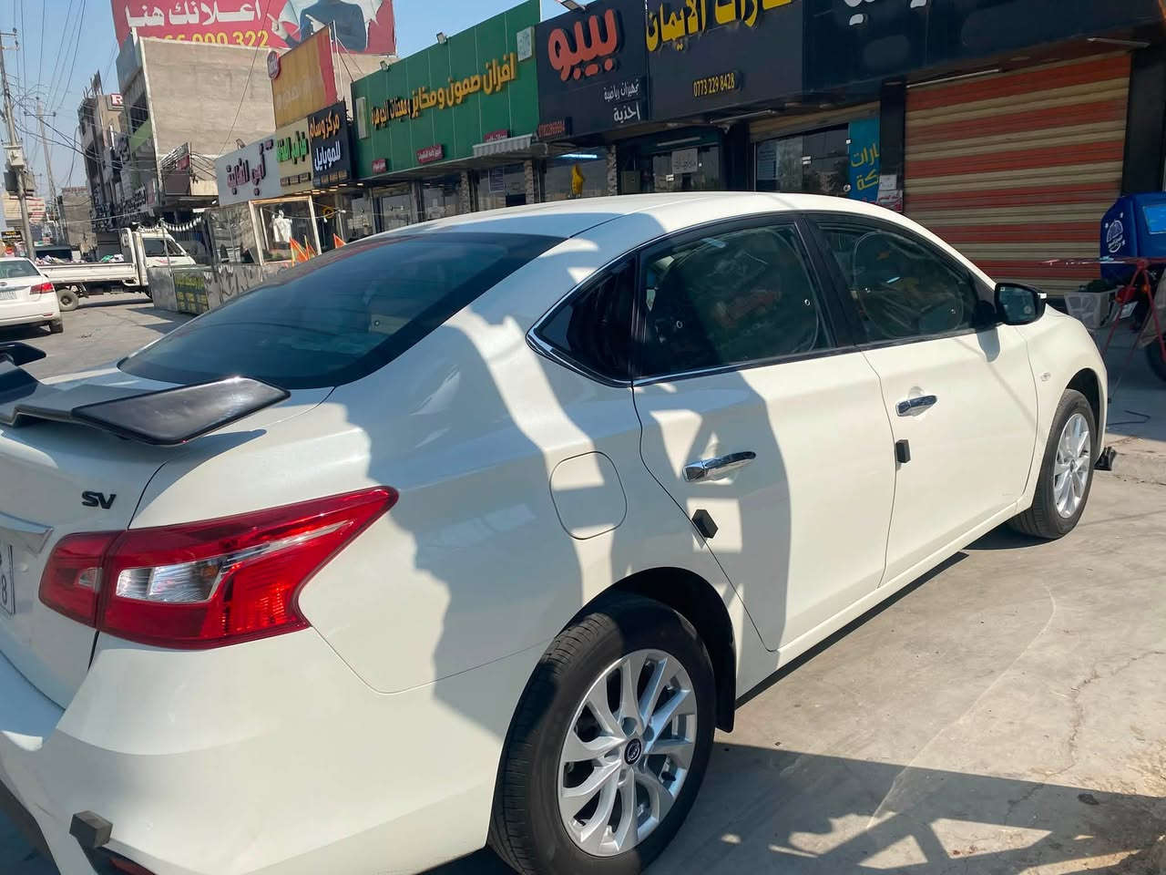 سياره ماشيه ٣٠٠٠الف
سياره نضيفه
 نيسان سنترا خليجي 

موديل 2025✅

ضمان شركه السور✅

 مواصفات فول ✅

🔑شاشه كبيره✅

🌿فتحة سقف ✅

📷كامرة خلفية ✅

مراوس عادي 

📍موقعنا: بغداد بسمايه 

📞📱***********
