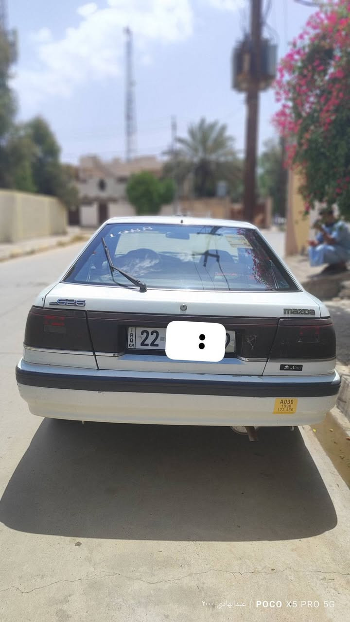 السلام عليكم للبيع مازدا 626 فول نظافه السياره تحكمات كهربائيه فول السياره بيه بس تكحيل فقط 
السعر 47 وبيه مجال 
للاتصال بالرقم ***********
