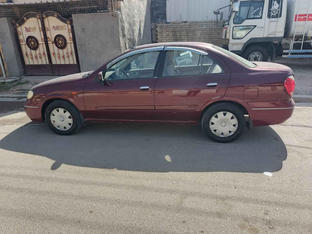 السلام عليكم
نيسان سني 🇯🇵 موديل ٢٠٠٨ محرك اسود المرغوب رقم بغداد بااسمي سياره مكفوله من ضربه وصبغ فقط بارد بسيط بالجاملغ الخلفي كير مكينه تبريد حداديه تخم تاير كفاله
العنوان بغداد 
السعر٩٣ وبيها مجال 
استفسار خاص او اتصال *********** و***********
