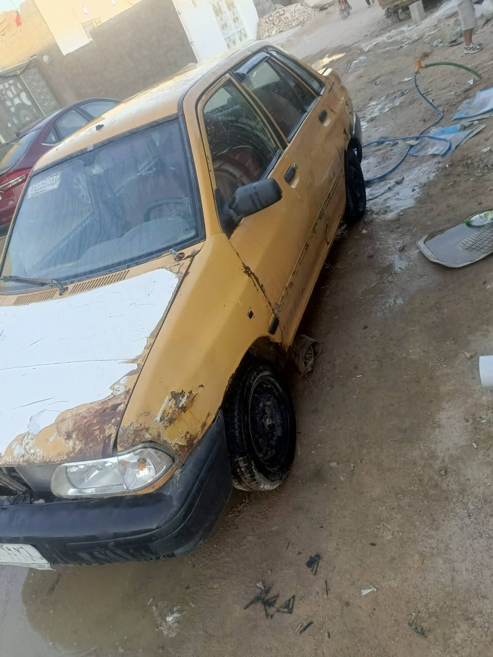 يالله سلام عليكم شباب بيع مستعجل سايبه موديل ٢٠١٣ مكينه وكير انضاف حداديه نضيفه تخم تاير نضيف كهربائيات شغاله سياره حلوه ومرتبه ترايك وين ميعجبك سنويه ضايعه وبيه بلاغ ابيع هل موجود اكاتبك سرقه وطلب وعشاير اسعر مليون  قفل مكاني نجف شارع المطار ***********
