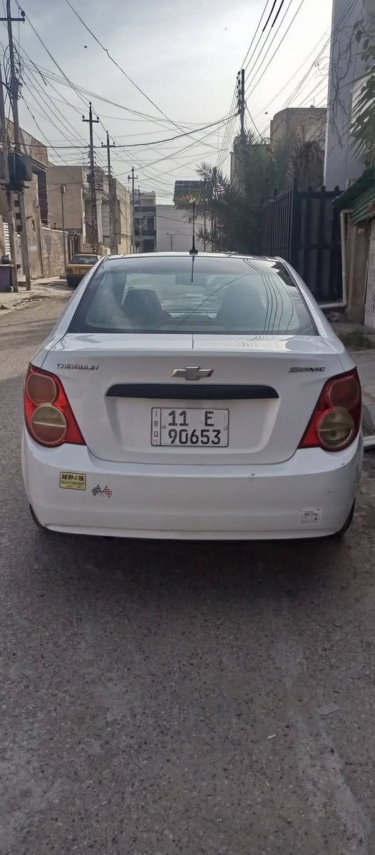 السلام عليكم
شوفرليت سونيك ٢٠١٢ محرك 1800 بغداد باسمي تحويل ثاني يوم السعر 58 وبيها مجال 
للاتصال ***********
مكاني بغداد حي الاعلام
