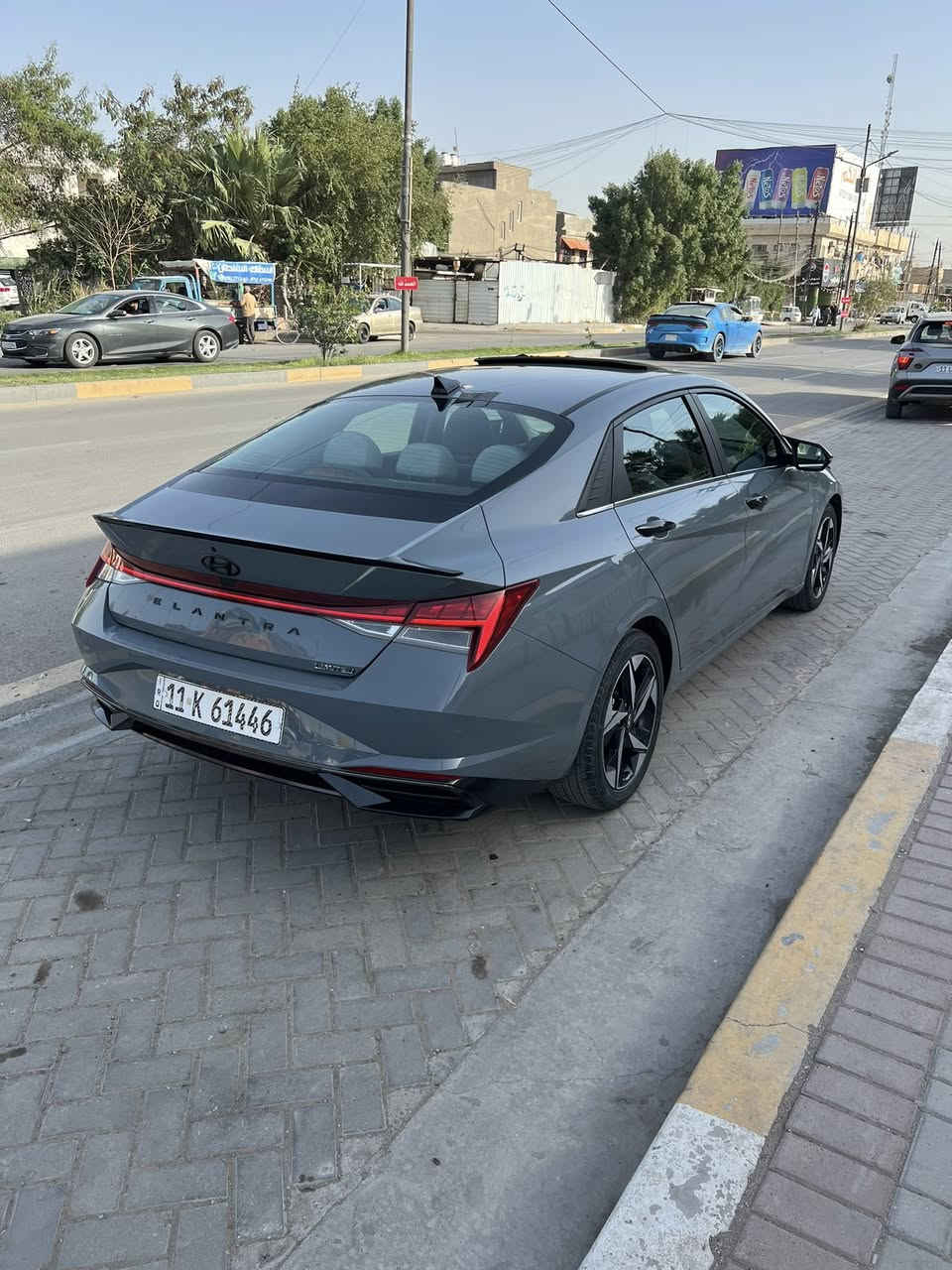 النترا 2023 لمتد لون سمنتي
ماشية 34 الف 

فول مواصفات 

سلايد روف

غرفه لون اوف وايت 

مقاعد جلد + كهرباء + تدفئة

شاشة دجتال متصله مع الكيجات

رادارات 360 امامي خلفي جانبي

بك لايت لدled 

‏لايت زنون 3 عدسات led 

سستم صوت نوع بوس 

حساس خلفي توقف اثناء اقتراب جسم من الجهة الخلفية

بصمة + تشغيل عن بعد 

حادث امريكا بنيد ومصلح نفسة بدون تبديل + شبر صبغ في الباب الخلفي 

ايرباك ستيرن فقط

السعر 148 ورقه

عنوان بغداد عامرية هـ ***********
