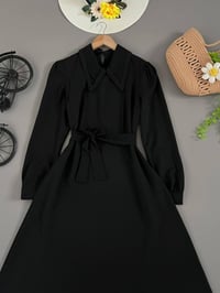 فستان • سواد فاحم • مقاسات 38-46