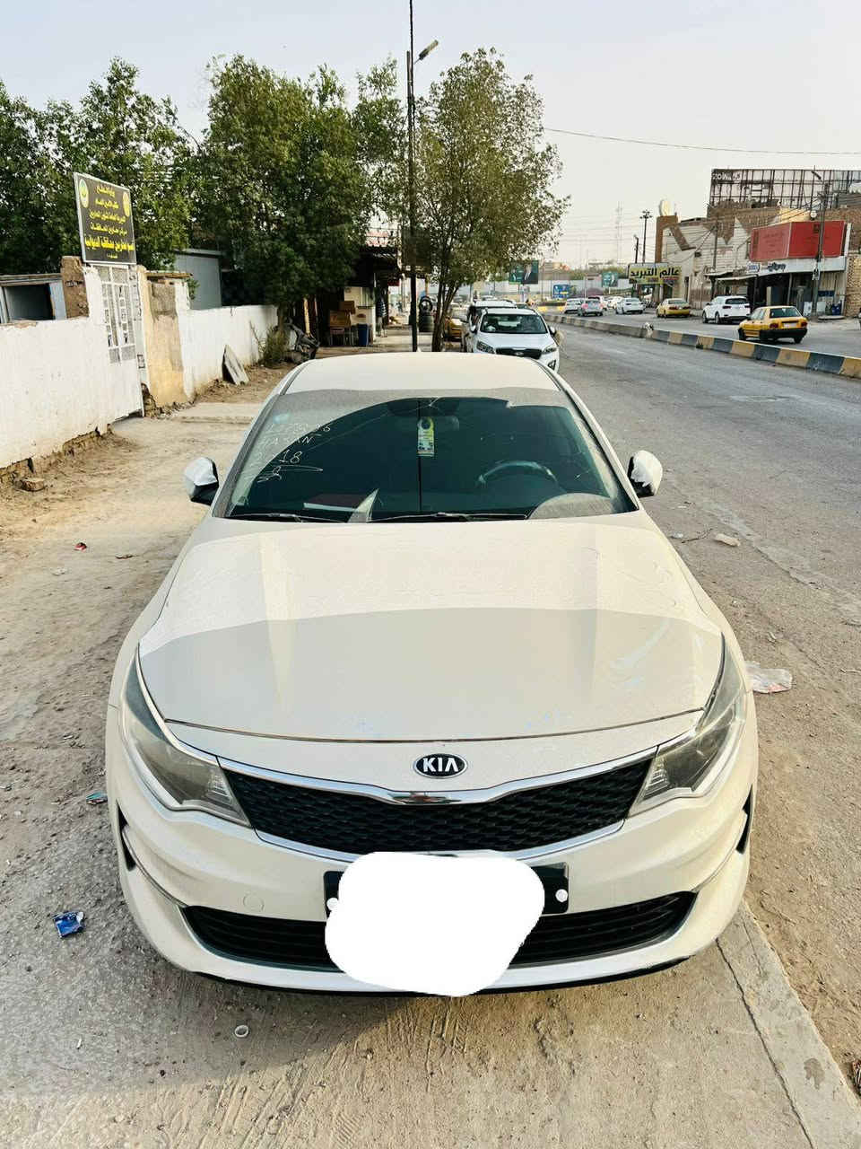 اسلام عليكم للبيع كيا اوبتيما
موديل 2016 رقم بغداد دولي جديد 
وارد امريكي حادث بالصور
السياره ماشيه 108 ميل 
مواصفات Fe  حجم المحرك 2400 GDi
السياره جديده وجاهزه من كلشي 
هزة جديدة
لاستفسار أكثر اتصل//  ***********
عنوان السياره الديوانيه اخوان مكلف بنشر بيع فقط
