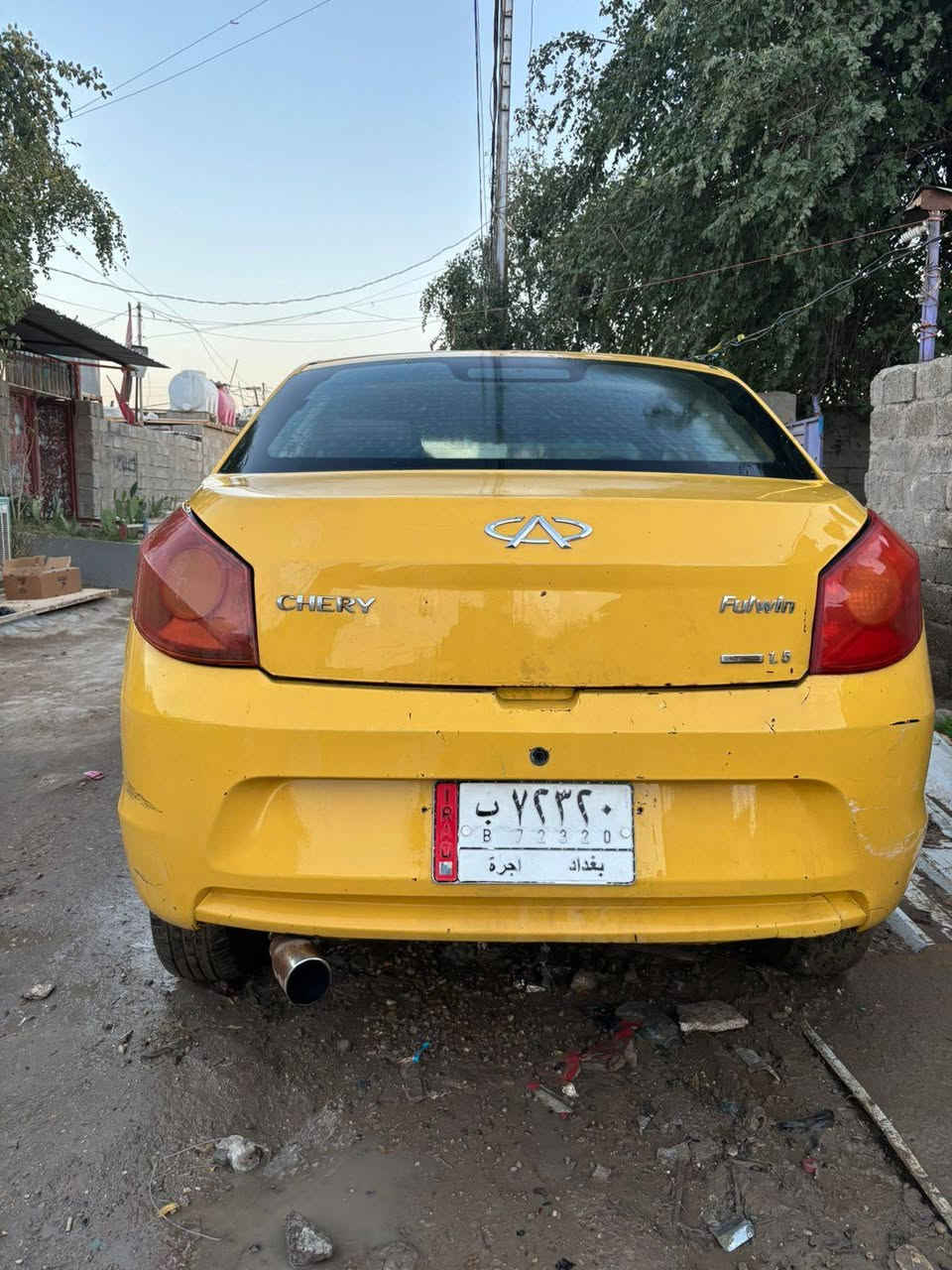 السلام عليكم من رخصة مدير الگروب والأعضاء وبسبب الوعود الكاذبة شيري فلاوين للبيع موديل ١٣ مكينة وگير جيدة حدادية لابأس تايرات نص عمر گشرتها كدامك غرامات وهيئة صاحبها متكفل بيها غرامات ١٠٠ وهيئة ٣٠٠ مستعجل على بيعتها عندي ضرف انطيك رقمة ومستمسكاتة ويريد تحويل والسعر ١٩ وبيها مجال للأستفسار *********** مكانها جكوك
