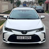 كورلا 2024 هايبرد  شكل الخليجي  السيارة كفالة عامة  بيها رصعة بل صندوك...
