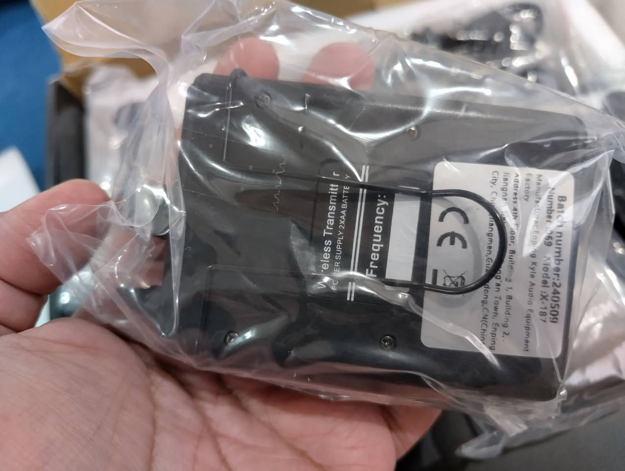 PROFESSIONAL 
MicroPhone 
4 Minc 

مايكرفون احترافي مخفي 4 قطع 
جديد لوك 

السعر 45 الف


**إذا كنت صاحب هذا الإعلان وتريد حذفه لأي سبب، رجاءا أرسل رسالة إلى الدعم الفني**