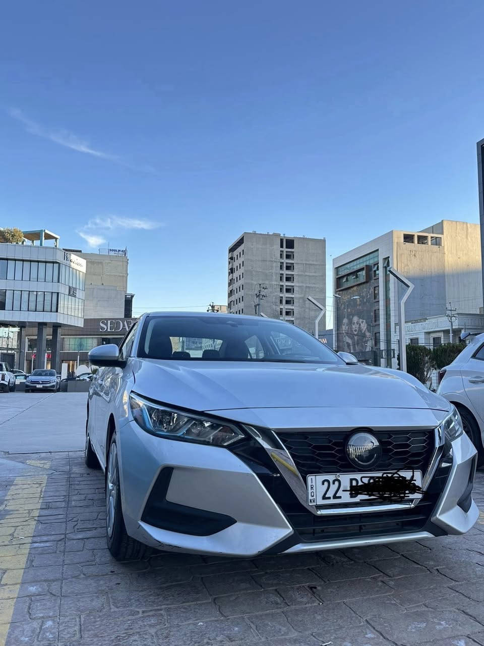 نيسان سينترا مواصفات s موديل 2022 صياره كولش نضيف بدون ارباگ بدون صبوغ بيها كم مكان تحديد بارد كول شي ب شرت مكينه گير كهرابايات سياره جاهز 
price : 143
watsapp: 0751 484 60 34
place: erbil
