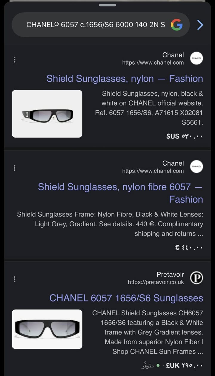 نظارات اصلية من شانيل للحجز مراسلة الصفحة


**إذا كنت صاحب هذا الإعلان وتريد حذفه لأي سبب، رجاءا أرسل رسالة إلى الدعم الفني**