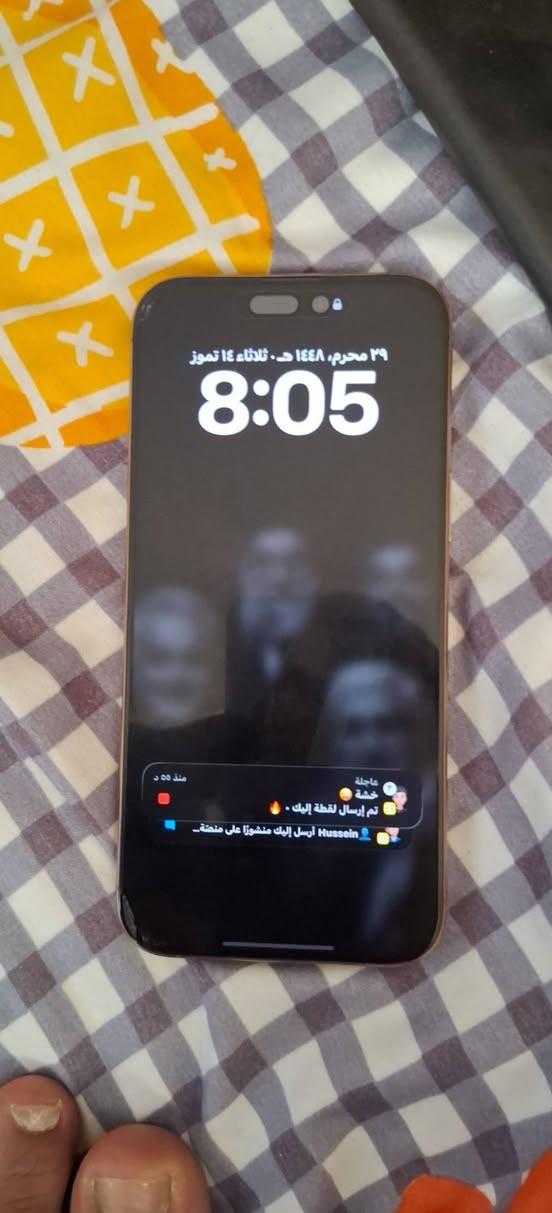 سلام عليكم 16برو ماكس بطاريه100مشحون 60مره وتر بروف كارتونه مالته موجوده ذاكره 256مكاني بغداد بسمايه سعر1700مليون وبيه مجال ***********
