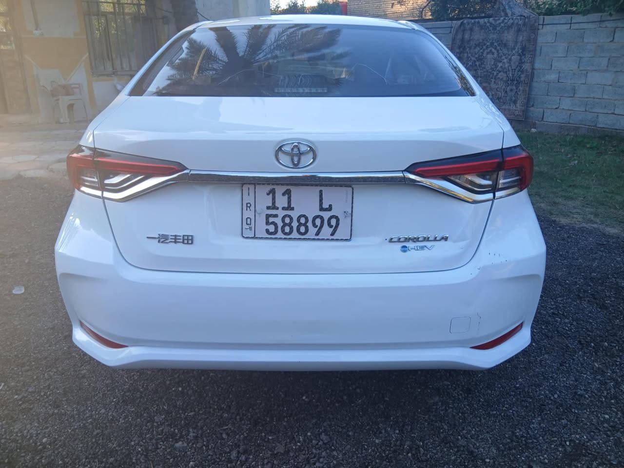 السلام عليكم كورلا هايبرد +بانزين موديل 2025
ماشيه 10الف كيلو بيهه رصعه فقط بالصندوق الخلفي  
السعر 163 وبيهه مجال 
للتواصل 
0780 269 3873
