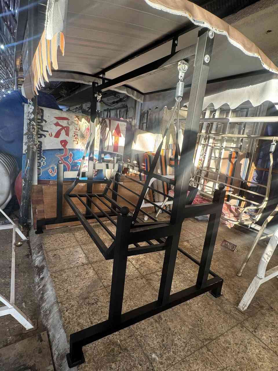 مرجوحة حجم صغير نفرين
مرجوحه حجم كبير 3 نفرات

قمرية وبدون قمريه حسب طلب الزبون 

‏مكاني بغداد جديدة 

للاستفسار خاص.                 .            0️⃣7️⃣7️⃣8️⃣3️⃣4️⃣8️⃣3️⃣3️⃣4️⃣8️⃣
