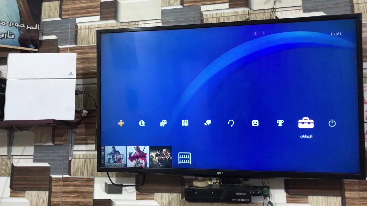 Ps4 fat باندل
جهاز لوك ستيكر نظيف جدا ماتسمع صوته مهكر نظام ١١.٠٠ تعديل راقي 
ذاكرة نص تيرا 
جوستك عدد ٢ 
ألعابه:
Pes2026
Pes2018
Gta
Battlefield 4
Resenevill4
Day going
Deadbool
 مكتبة كيمباتو 
برامج كاملة  
العنوان بغداد الكمالية 
٢٣٠قفل


**إذا كنت صاحب هذا الإعلان وتريد حذفه لأي سبب، رجاءا أرسل رسالة إلى الدعم الفني**