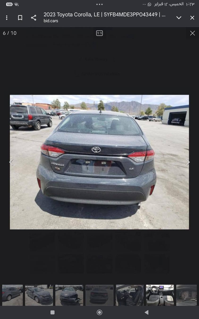 كورلا تكسي موديل ٢٣ ماشيه ٣٥ سياره جديده ومصفره الهيئه وما مشتغله لأنه عندي دوام فقط للدوام اروح بيها رقم بغداد السياره كامله اربع تايرات جديده وباتري ٦٥ أمبير جديده هي وارد ومحركها ٢٠٠٠  سعر ١٦٥ وضررها بدوم دواخل


**إذا كنت صاحب هذا الإعلان وتريد حذفه لأي سبب، رجاءا أرسل رسالة إلى الدعم الفني**