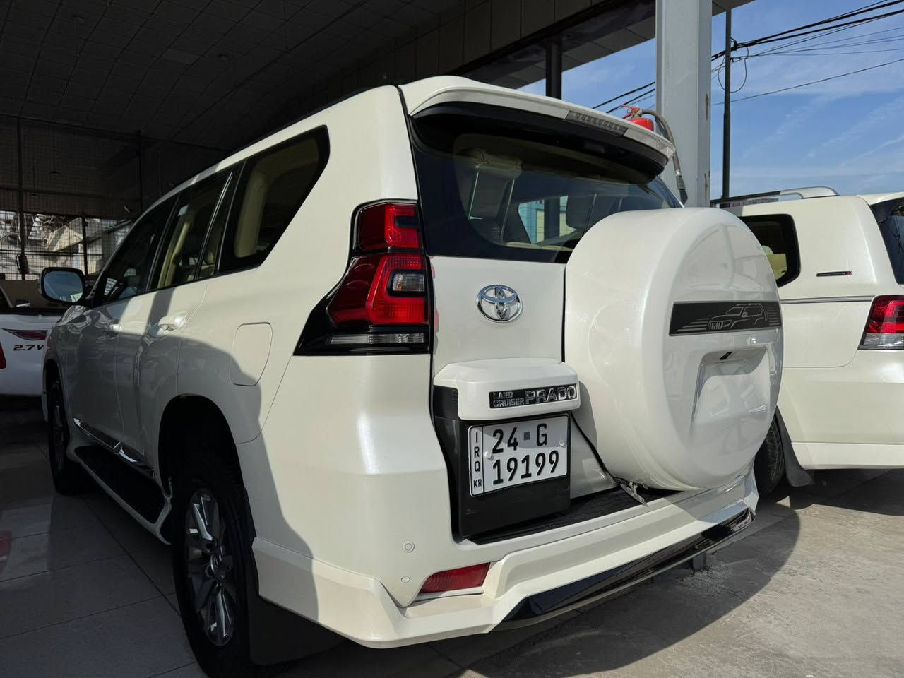 تويوتا برادو 2021 فول مواصفات ٦ سلندر دبل تانكي كشنات جلد و كهرباء ثمانيه ارباكات لايت اسود السياره مكفول كفالة عامه السعر(٤٠٨)ورقة قفل 
تلفون *********** بي واتساب 
مكان أربيل
