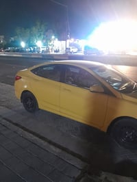 اكسنت موديل ٢٠١٦ خليجي لون أبيض مصبوغة تكسي .محرك ١٦٠٠ قطرتين جديد أست...