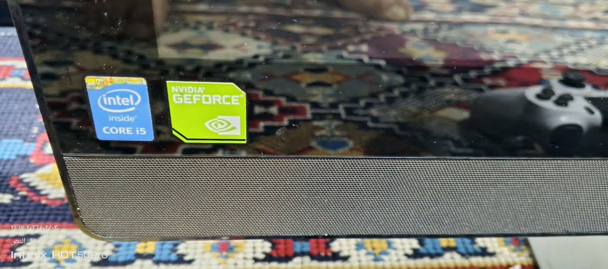 للبيع حاسبة Acer  (All-in-One) - نظيفة جداً ويندوز 10 
الحاسبة شاشة وكيس بنفس الوقت 
الموديل: Acer Aspire Z3-615.
المعالج: Intel Core i5-4460T 
الرام: 6GB DDR3.
كارت الشاشة (منفصل): NVIDIA GeForce 840M بسعة 2GB 
الشاشة: قياس 23 بوصة Full HD وتدعم اللمس (Touch Screen).
الهارد: 500GB.
المميزات: كاميرا، وايفاي، وبلوتوث داخلي.
الملحقات:

جهاز UPS نوع Ryzen 850VA 
 جوستك بلي فور 
ماوس وكيبورد
السعر 350 وبيهة مجال


**إذا كنت صاحب هذا الإعلان وتريد حذفه لأي سبب، رجاءا أرسل رسالة إلى الدعم الفني**