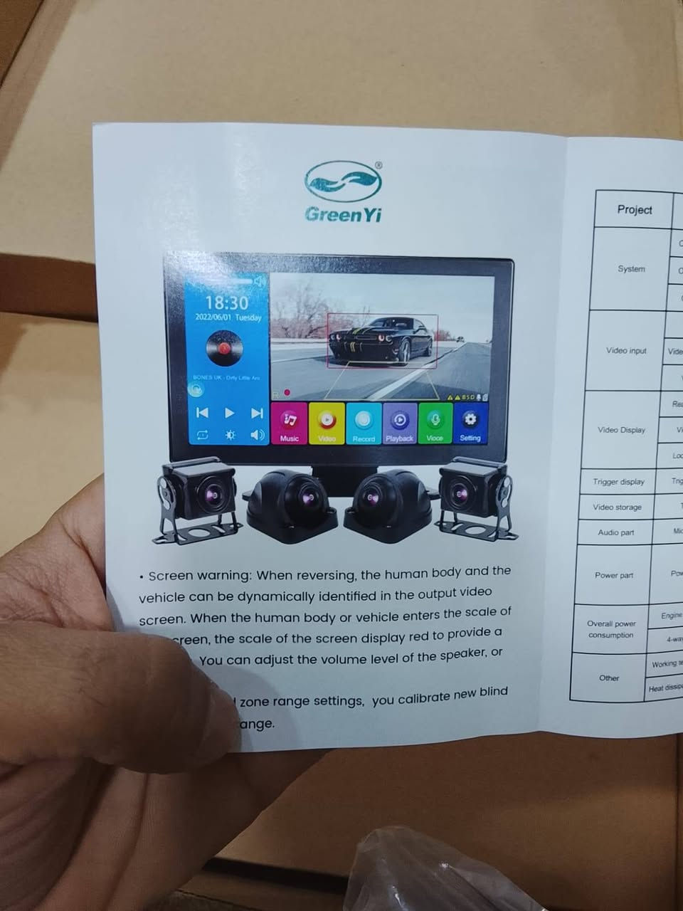 شاشه مع اربع كامرات


**إذا كنت صاحب هذا الإعلان وتريد حذفه لأي سبب، رجاءا أرسل رسالة إلى الدعم الفني**