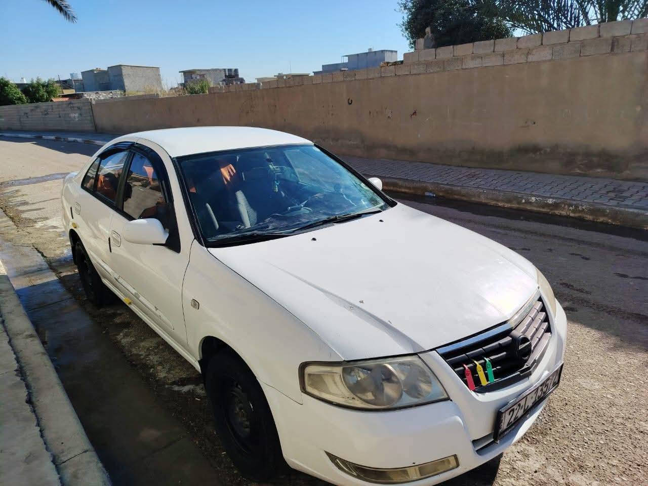 نيسان سني 2009
تبريد ✅

تدفئه ✅

تايرات✅

درايم شفتات جديده ✅

صدر جديد✅

رقم اربيل هزة وسنوية ورقم كلة جديد السيارة جاهزة وخير من الله كومة مصروف عليه السيارة 4 جام كهرباء وشاشة كبيرة وكامرة خلفية كير اوتماتيك حساسات خلفية وباقي الموصفات المعروفة السيارة تخم تایر صدر كلة جديد السياره ماناقصهه شي بيه ضربة بالجنطة بدايت الحوض مال سبير ومعدلة 
السعر 88 ومبيه مجال لطيبين 

*********** الاتصال
