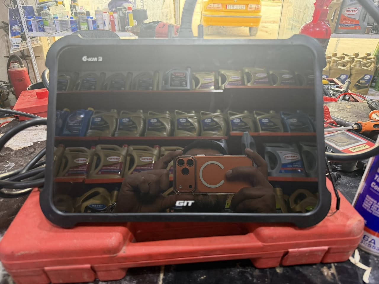 جهاز فحص G-SCAN3للبيع يشتغل لحد موديل 2022 جداً نظيف كارتونته ويا ماداخل تصليح للبيع ب500 الف وبي مجال 
للتواصل خاص او 
***********
***********
