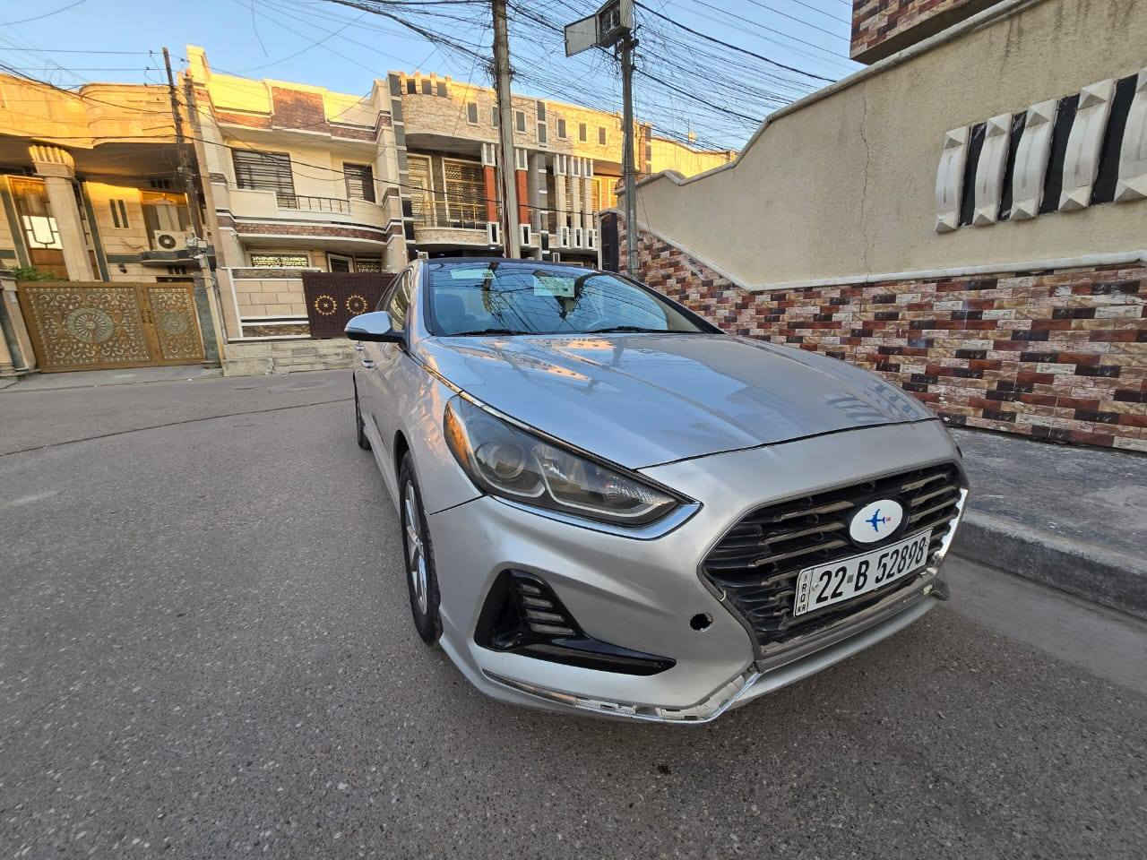 سوناتا ٢٠١٨ رقم أربيل دولي تحويل وكاله مباشر بأسمي محرك ٢٤٠٠ شاشه كبيره كامرا دواره فوول تحكمات كروز سرعه نظام تقليل وقود تدفئه تبريد كشنات اشاير بلمري كار بلي ثلاث وضعيات قياده و اضافه منظومه غاز كير محرك تبريد صدر جديد حادثه جاملغ فقط بدون دواخل بدون شواصي السياره جاهزه السعر 108 الاتصال  ***********
