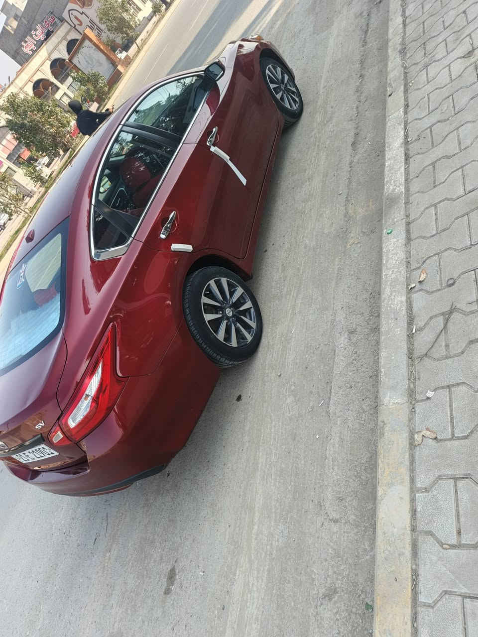 سلام عليكم
نيسان التيما 
للبيع أو مراوس
موديل 2017
الفئةsv
المواصفات
بصمة تشغيل 
بصمة ابواب
رادار جانبي
دادار امامي 
حساس خلفي 
كامرة خلفية 
تشغيل عن بعد
تخم تاير جديد
صدر جديد
كير مكينه مامفتوح 
تبريد تدفئة
سنوية وهزة جديد
سيارة حادثة بنيد 
بدون دواخل
ايرباك دشبول وراجع سستم
وهنا بلعراق صار بيه قطعتين 
رش اثر خط 
صور الحادث وسونار مرفق مع المنشور
السعر 107وبيه مجال جدآ بسيط
شرط تحويل تأخذه تروح تحول 
وكالة ماسوي
مكان ديالى بعقوبة
الاتصال على رقم
***********
