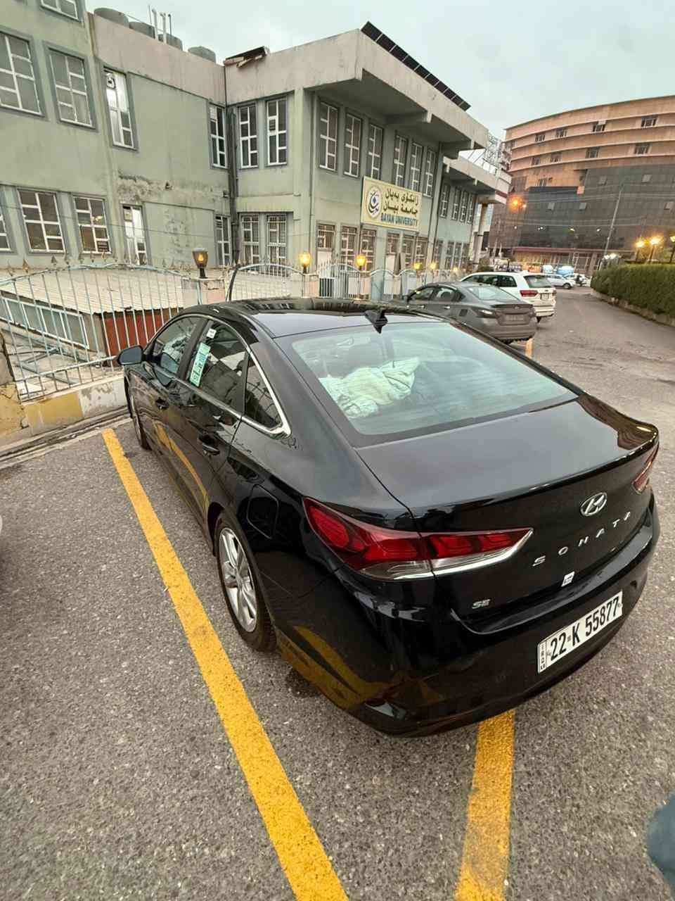 سلام عليكم. السعر 121 وبيها مجال بسيط
سوناتا 2018 رقم اربيل باسمي
محرك 2400
حادث فقط بنيد 
السيارة بيها 3 قطع صبغ 
المواصفات عادية
شاشة كبيرة كار بلي 
كامره خلفية دوارة
تحديد مسار 
رادار جانبي
السعر 121 وبيها مجال بسيط
*********** واتس اب او اتصال
