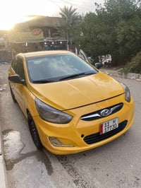 اكسنت خليجي موديل 2015 مكينه 1600 رقم بغداد  سياره نضيفه تبريد شغال  س...