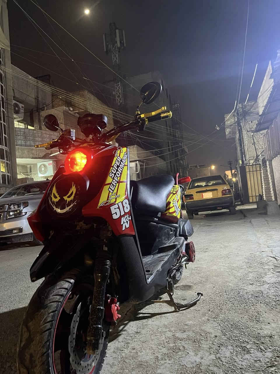 سلام عليكم دراجه للبيع سعرها مليون و٣٠٠ وبيها مجال عنواني مشتل شارع اجتمع ‭٠ ٧٧٦ ٠٣٦ ٦٤٥٥‬
