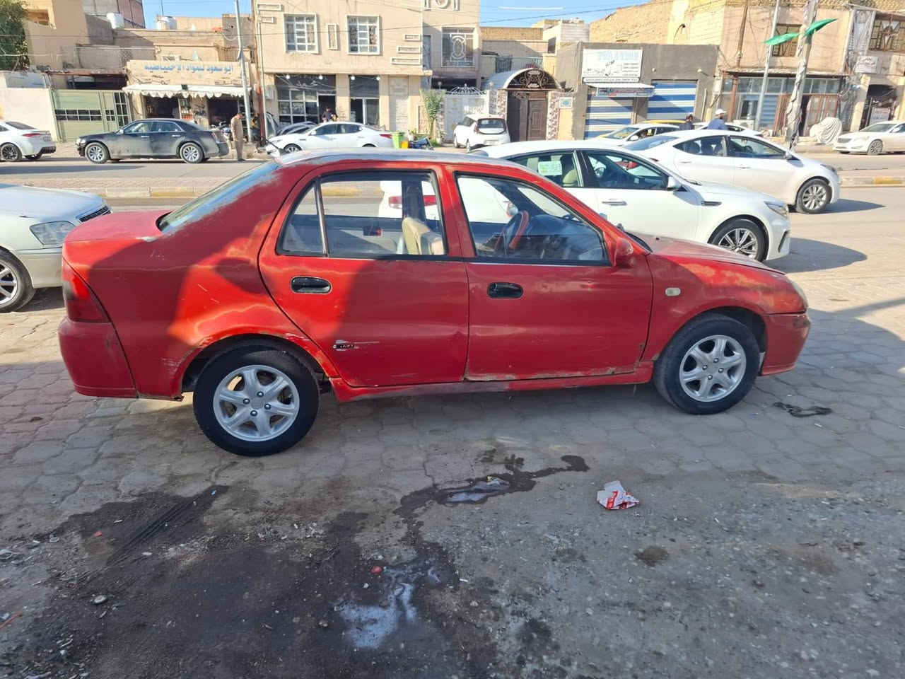 السلام عليكم جلي CK خصوصي رقم ذي قار مكينه محرك كورلاء توني شاده  كير كلشي مابي حداديه تخم.تاير جدد العنوان ناصريه رقم صاحب السياره *********** السعر 25 وبيه مجال
