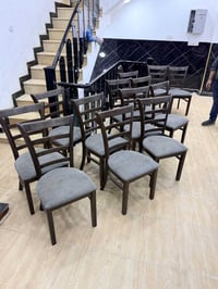 كراسي طعام • خشب زان • ٢٠ كرسي