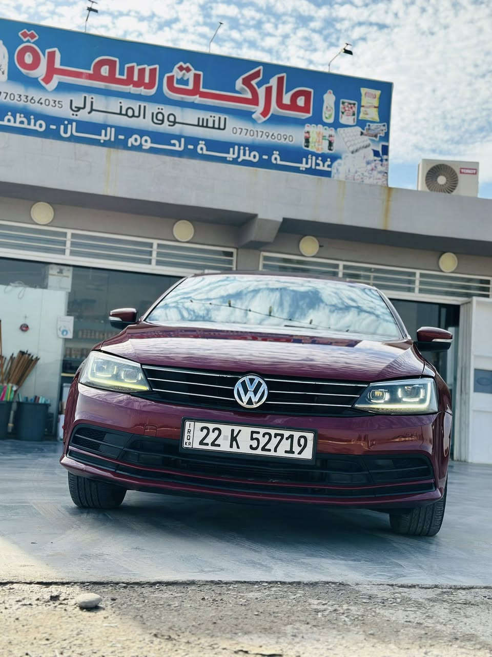 فولكسفاغن جيتا موديل 2018
سعر المطلوب // ((  133)) ومجال

حادث  بنيد. وباب خلفي فقط 
ماشيه 157  الف Kmفقط

مواصفات فول   فتحة ..داخل اسود  .. كشنات جلد .. كشن تدفيه .. .. شاشه جبير .. كاميرا حساسات خلفيه .. فول تحكمات ستيرن .. كروز سرعه .. لايتات ليد ... 

سيارة جاهزة .. صدر امامي خلفي بلاد .. طخم تايرات جدد .. دهن وفلاتر كوله جديد بدون مصرف // 

مكان السياره تكريت / العلم 
***********
