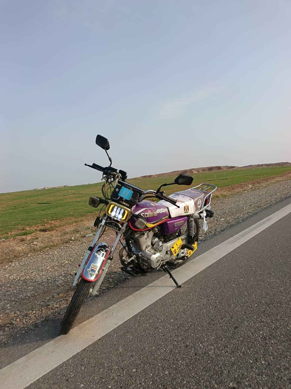 السلام عليكم  للبيع ماطور سولنك موديل 2023 محرك كبس ما مفتوح كهربايات كله شقاله  نشرات ماطور مرتب السعر 550 او هاذه رقمي تصل ‏‪***********‬‏
