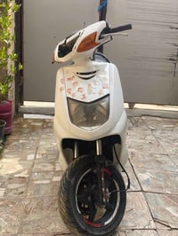 دراجه سكنس نثيه ياباني كلشي بيه شغال اي عطل او نقص مابيه اطيه الك الك ...