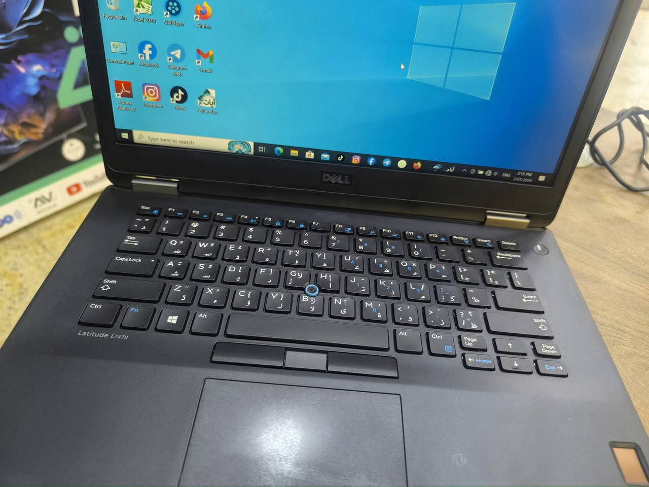 DELL LATITUDE.  E7470
شاشة 14.1
210 🔥  الف دينار  فقط 
نظافة مائة بالمائة 
بطارية لاتقل عن ساعتين 
السعر يشمل الحقيبة والماوس والتوصيل 

سعر نهائي لطفا

معالج/CI5 من الجيل السادس 
الرام /8gb
الهارد/256ssd

للتواصل والحجز 
***********
الموصل /موصل الجديدة 
الابداع الهندسي 

#يوجد خدمة توصيل لكافة محافظات العراق
