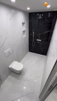 تعبت من حمامك وتريد تغيره جذريا يمنه الحل  عندك رضيه تغير أو كامل  الع...