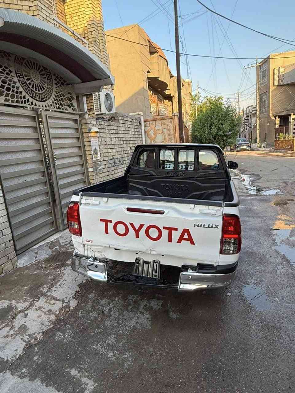 السلام عليكم هايلوكس فلاونزه موديل 25رقم بغداد شرط تحويل ثاني يوم ماشيه 40الف حقيقي سياره بعده عل وضع شركه ساز ابيع عل طخته من وره خفيفه باقي كفاله عامه كير عادي مكينه خير من الله سعره 218بيه مجال حك جيه ‭0781 997 0321‬ 
اعتذر عل مراوس غير متواجد عل فيس  مكلف بل نشر تبريد ثلاجه
