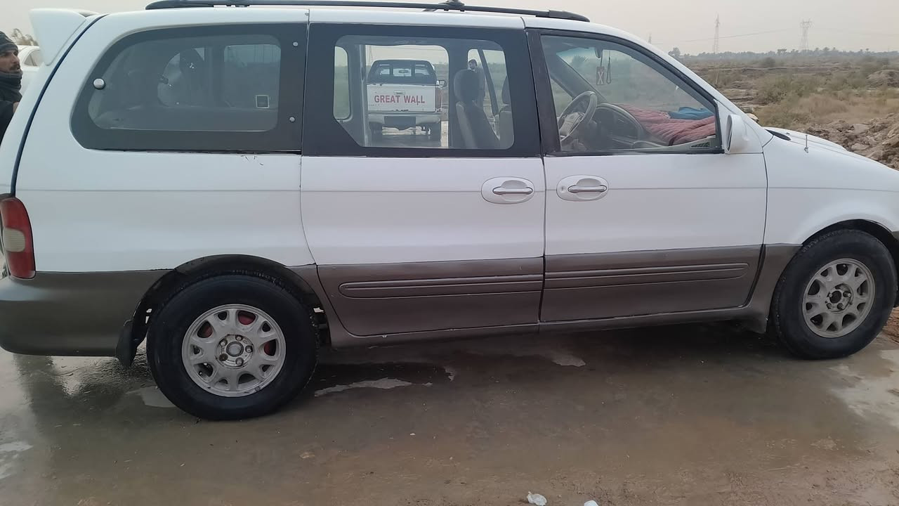 سلام عليكم سياره كيا كرنفال كاز موديل 2000 السعر 60 للاتصال بل رقم ***********
