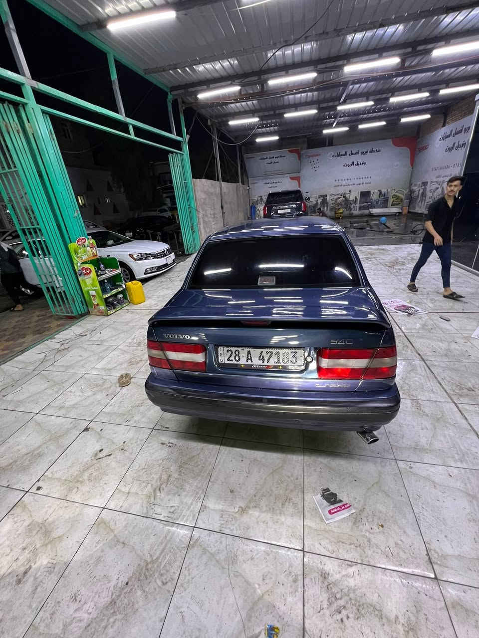 السلام عليكم
فالفو 940 
مديل 91
مكينه تيربو 🚀
تبريد ثلج 🥶
كهربائيات كله جديد 
غرفة جديدة كشنات جلد لون رصاصي 
بطاين صاج 
اليدات نفخ 
عتب نفخ 
حداديه ومكينه وكير جدد
السعر 78 
***********
***********
