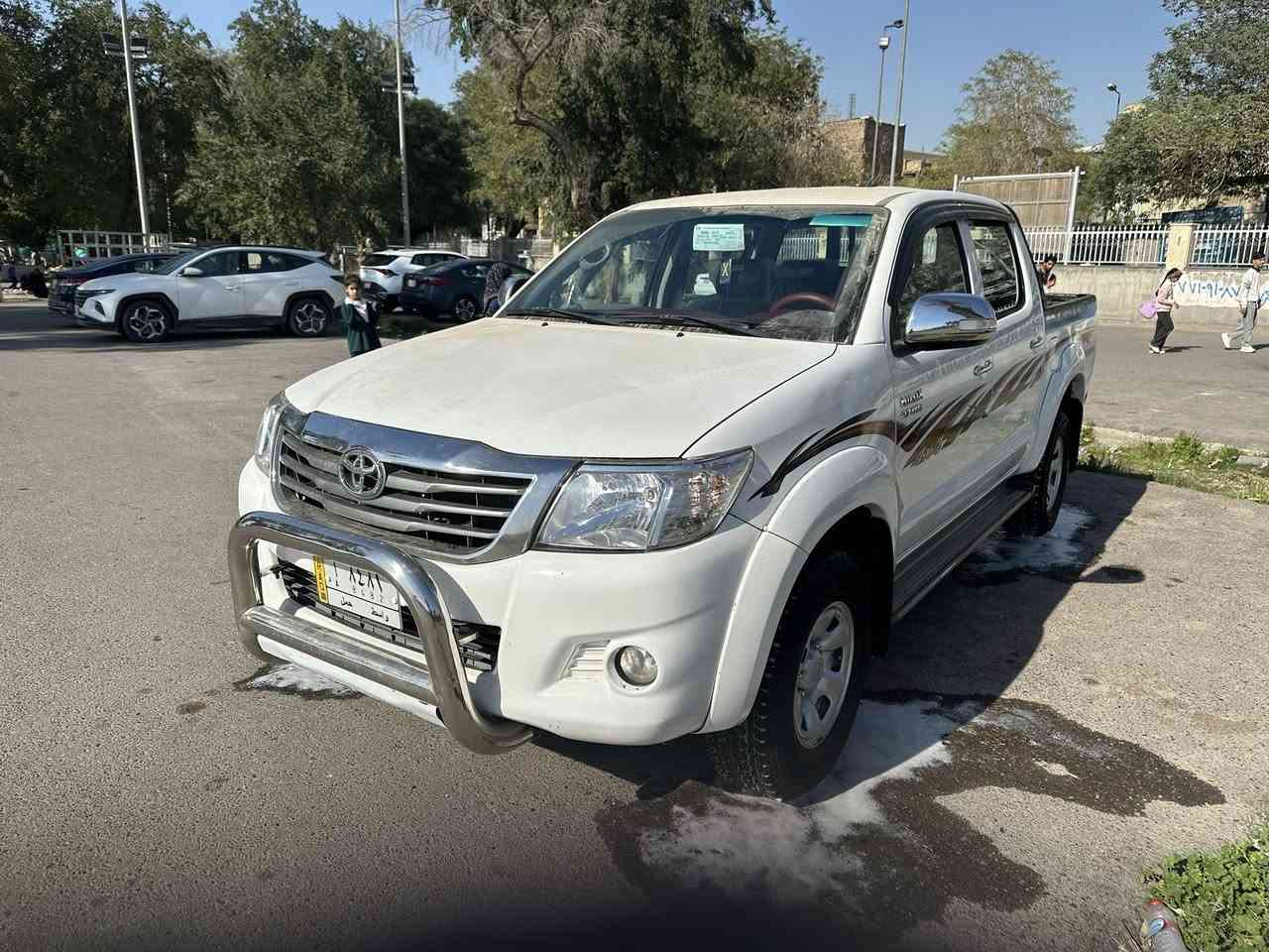 سلام عليكم هايلوكس فور ويل

موديل 2014 رقم واسط تحويل مباشر 

محرك مامفتوح كير اوتو ماتيك سياره خير من الله تخم تاير جديد بيه بارد بسيط كلش وبيه صبغ مئشر بصور 

السعر 225 وبيه مجاال مكاني بغداد شراي اتصل ***********
