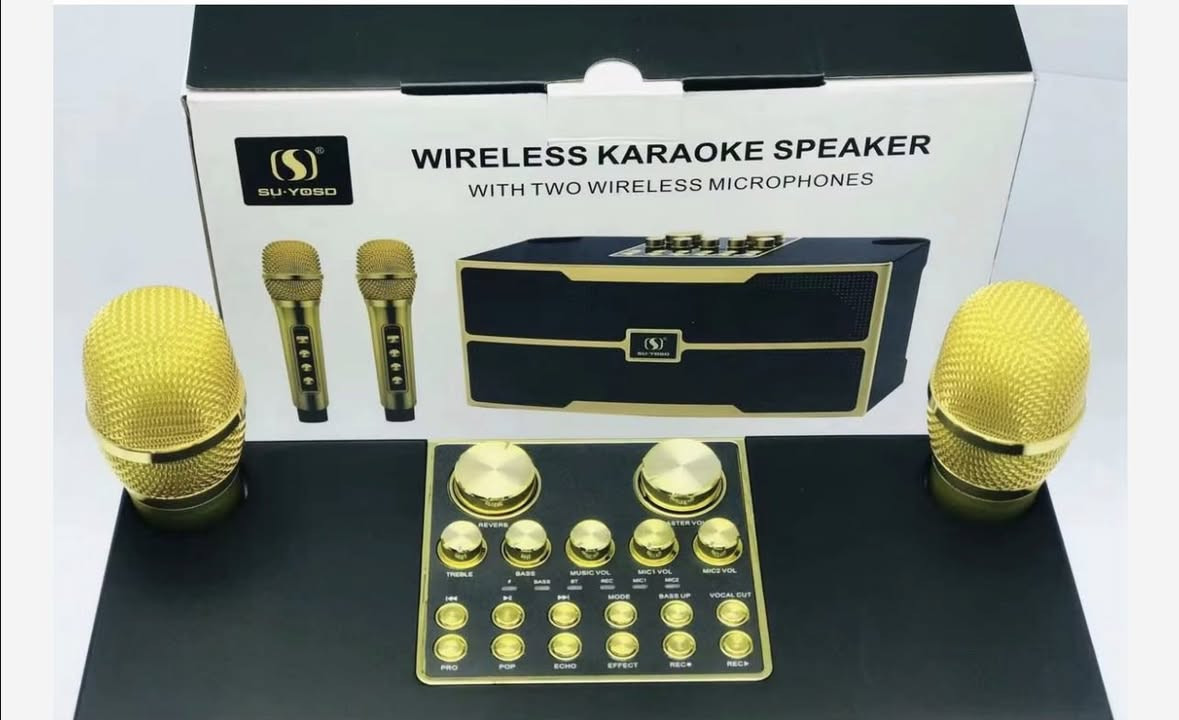 اعلى سعر وبالعافية
مكبر صوت للكاريوكي اللاسلكي من طراز SU-YOSD YS-201.
اليريدة يكتبلي افتحلة كامرة واشوفة القطعة


**إذا كنت صاحب هذا الإعلان وتريد حذفه لأي سبب، رجاءا أرسل رسالة إلى الدعم الفني**