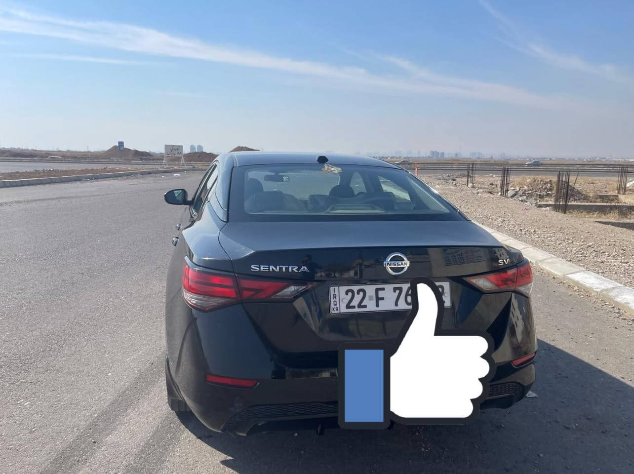 السلام عليكم
للبيع نيسان سنترا موديل ٢٠٢٠
فئه SV
صبغ تكمه فوك السايق فقط 
بارد بالباب اليمنه وبارد شبر بالقماره مذكور بالسونار
صورة الحادث موجوده بالنشر
جاهزه من كلشي 
رقم اربيل تحويل مباشر 
السعر ١٢٠ وبي مجال قليل 
المكان بغداد 
رقم الهاتف 
***********
