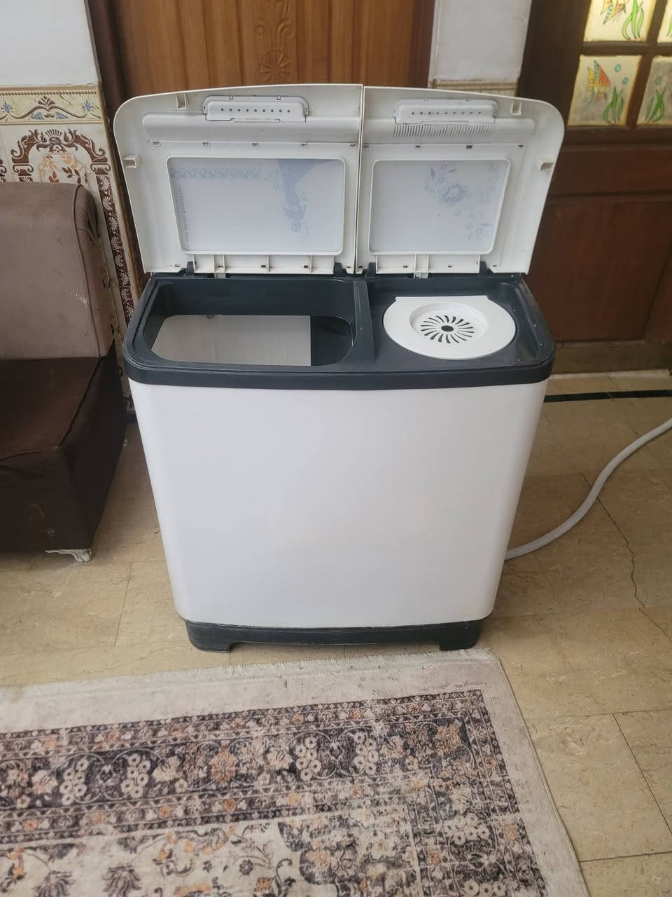 للبيع غساله انتر ناشنال 14 كيلوا جاهزة وعلى الفحص كلش نظيفه بدون ظرر السعر ب90 واكو توصيل داخل بغداد بأجره _ عنوان بغداد قرب جزيرة بغداد السياحيه بدايه كميرة ***********
