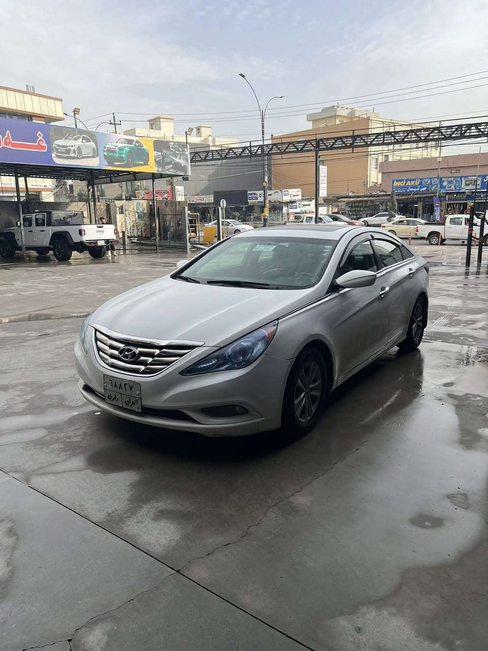 سوناتا 2013 امريكي
فول موصفات سلايت 
مكينه 24 مرغوب
كير و مكينه شه رت 
حقيقي 120 مايل ماشيه
بدون دعم و سبخ و تعديل
رقم دهوك شرط تحويل
سعر مناسب 117$ مجال 
مكان زاخو /واتساب ***********
