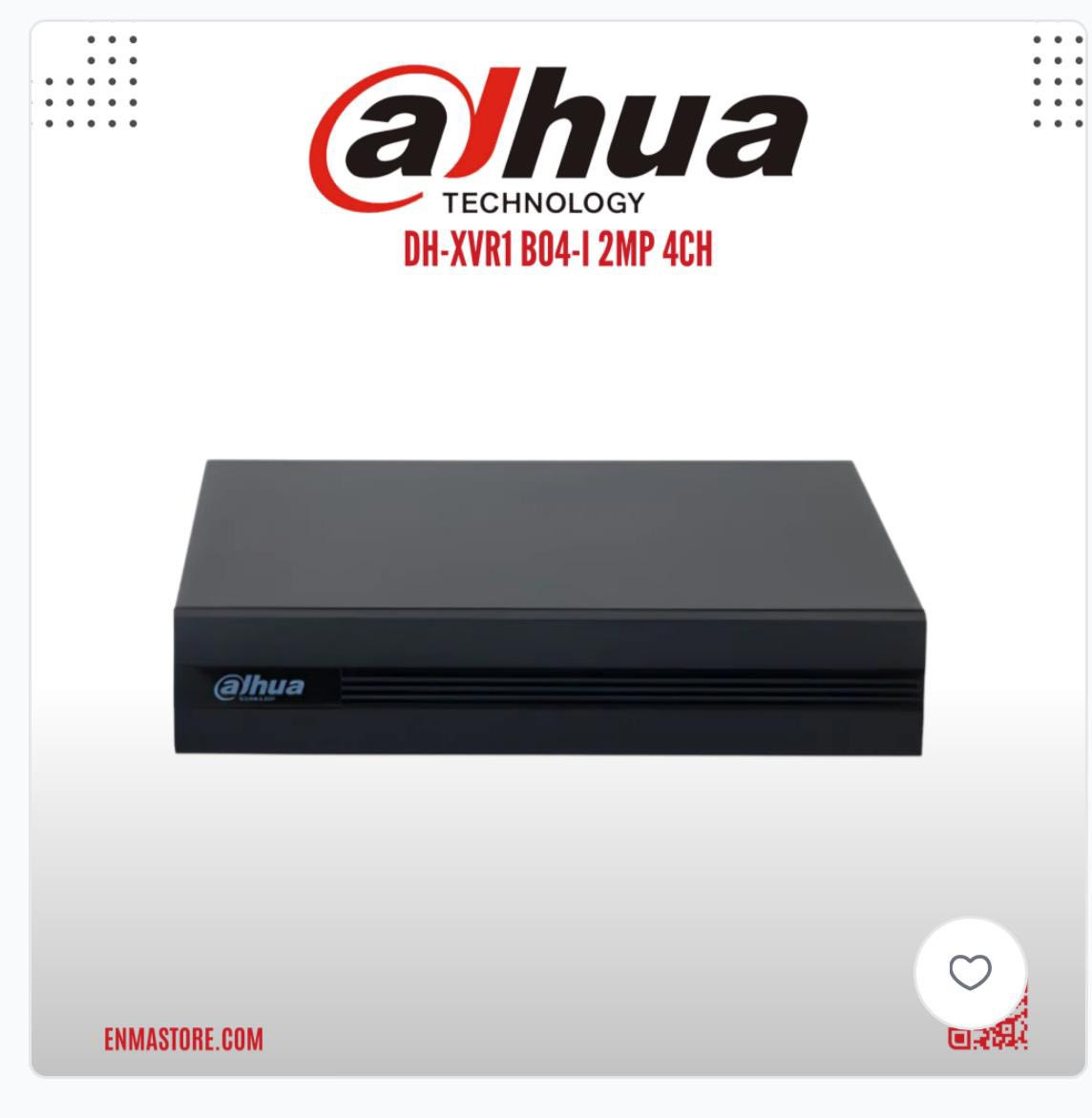 جهاز دهوا اصلي يتحمل 8 كامرات 
انترنت 
مع 3 كامرات 5 ميكا
هارد 520
صوت وفلاش ليلي 
ضمان ع فحص 
استعمال قليل 
مكاني بغداد ألشعب 
***********
