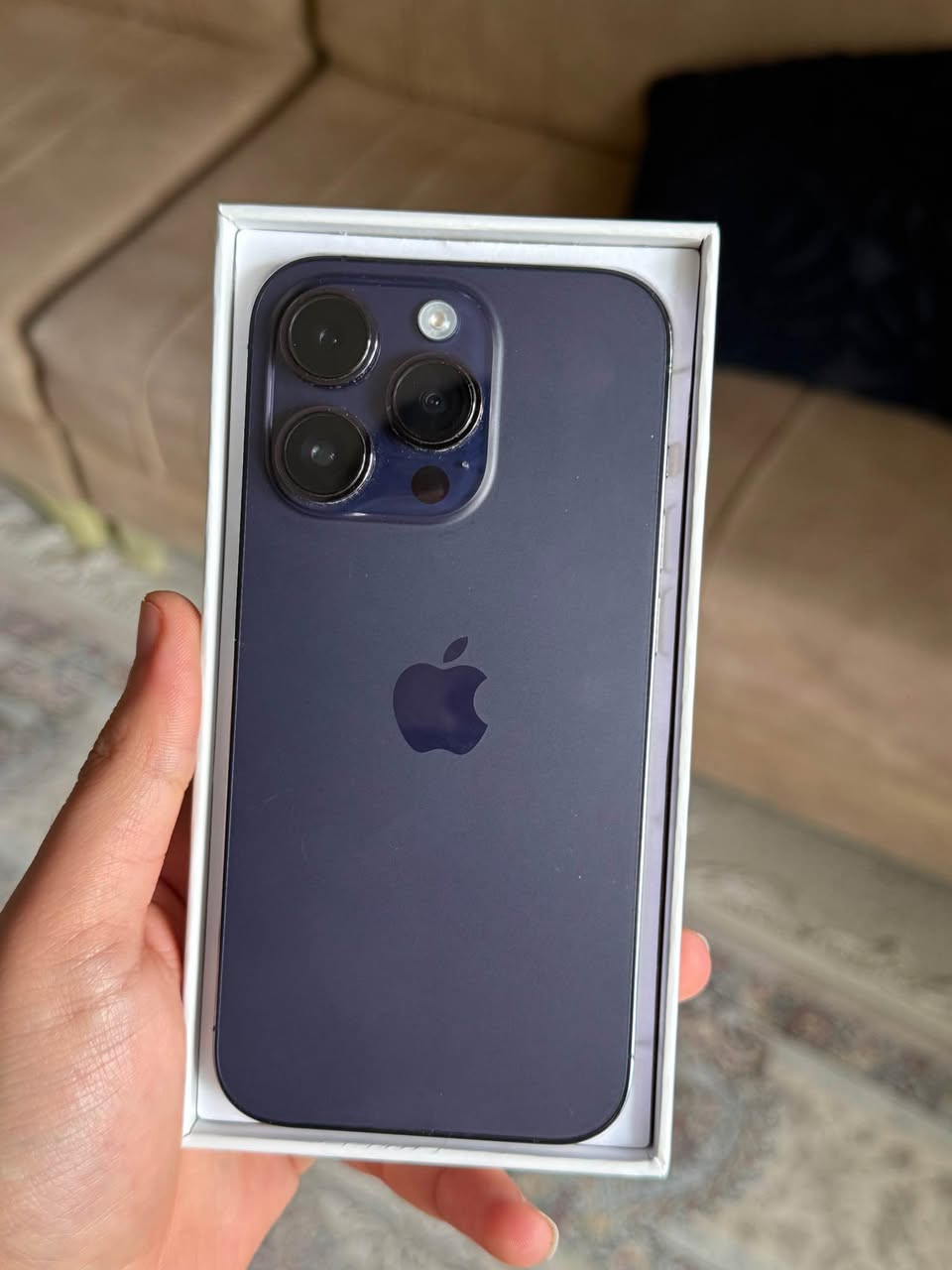Iphone 14 pro
Battrey 87 
Storge 256 
پاکەتی ماوە 
خاوێن بێ شوختە رانية, السليمانية


**إذا كنت صاحب هذا الإعلان وتريد حذفه لأي سبب، رجاءا أرسل رسالة إلى الدعم الفني**